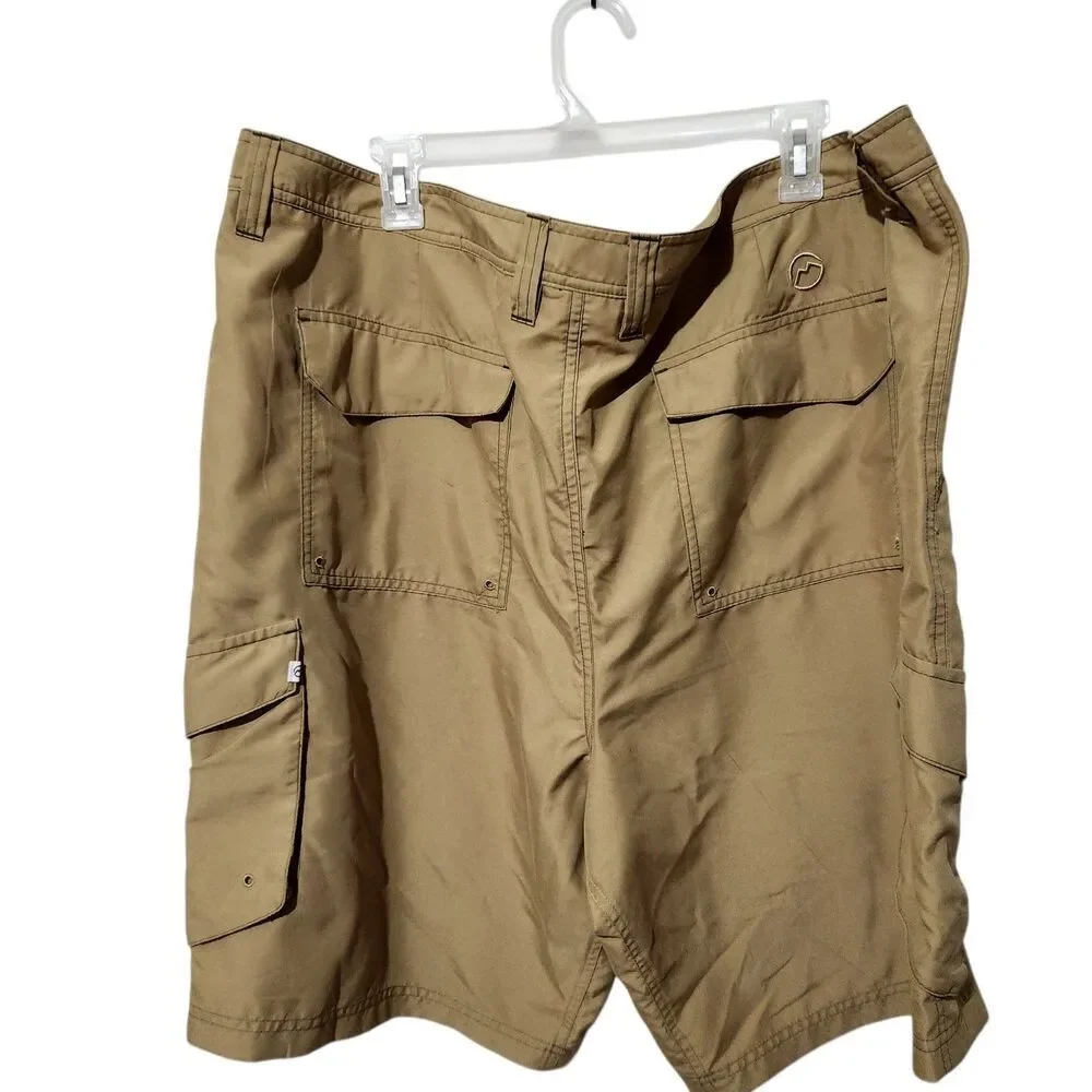 Magellan Shorts Size 44 Sand Color Lightweight Cargo Shorts